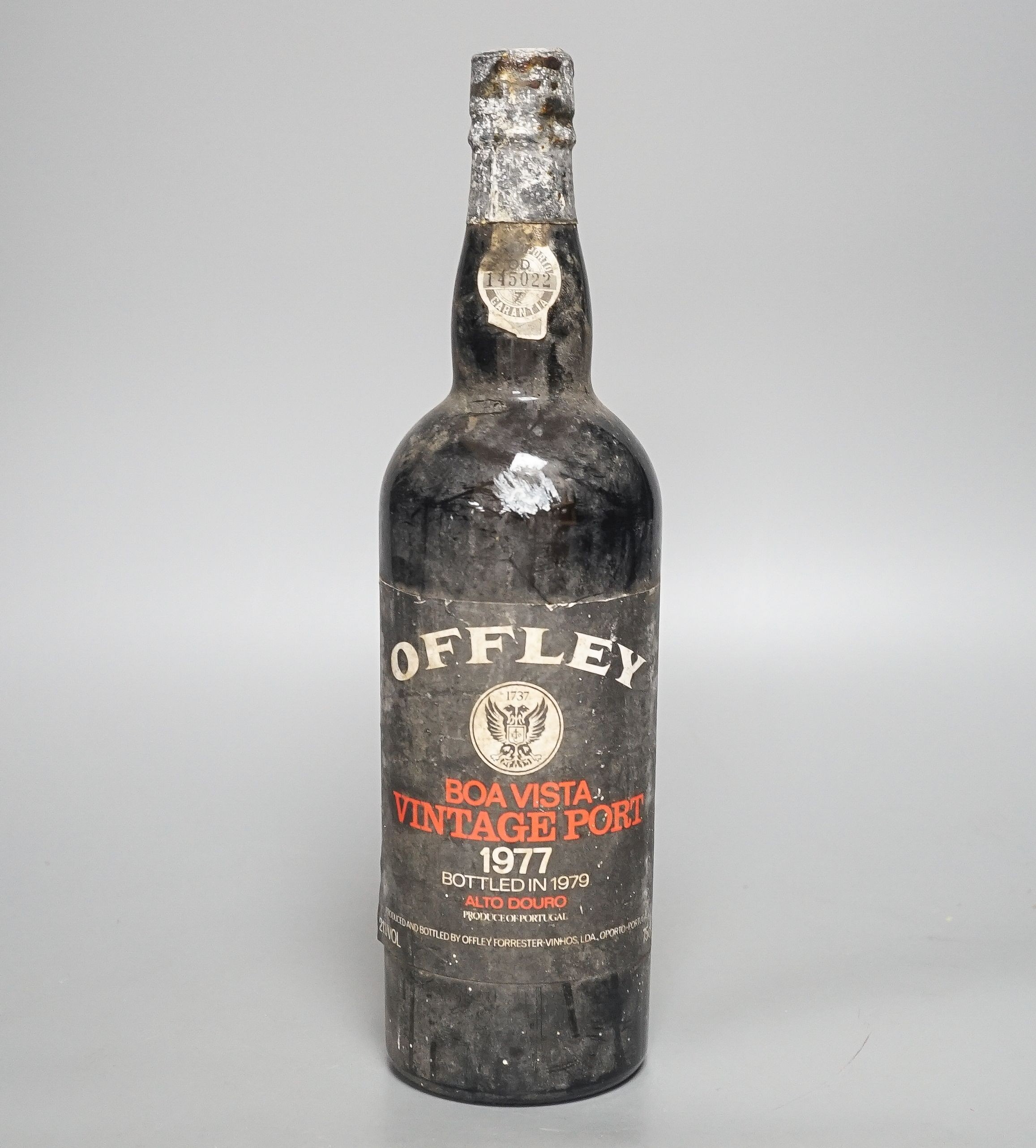 One bottle of Offley 1977 Boa Vista vintage port